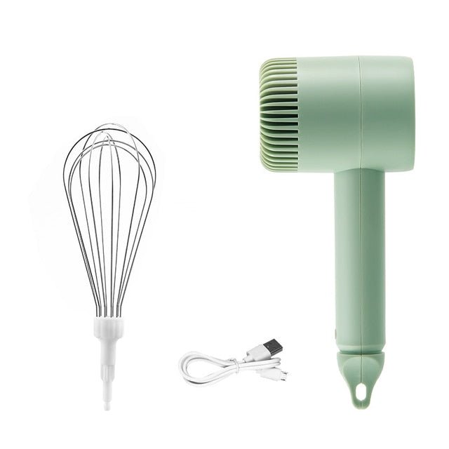 2022 New Wireless Portable Electric Food Mixer Hand Blender 3 Speeds High Power Dough Blender Egg Beater Hand Mixer - 888kiko