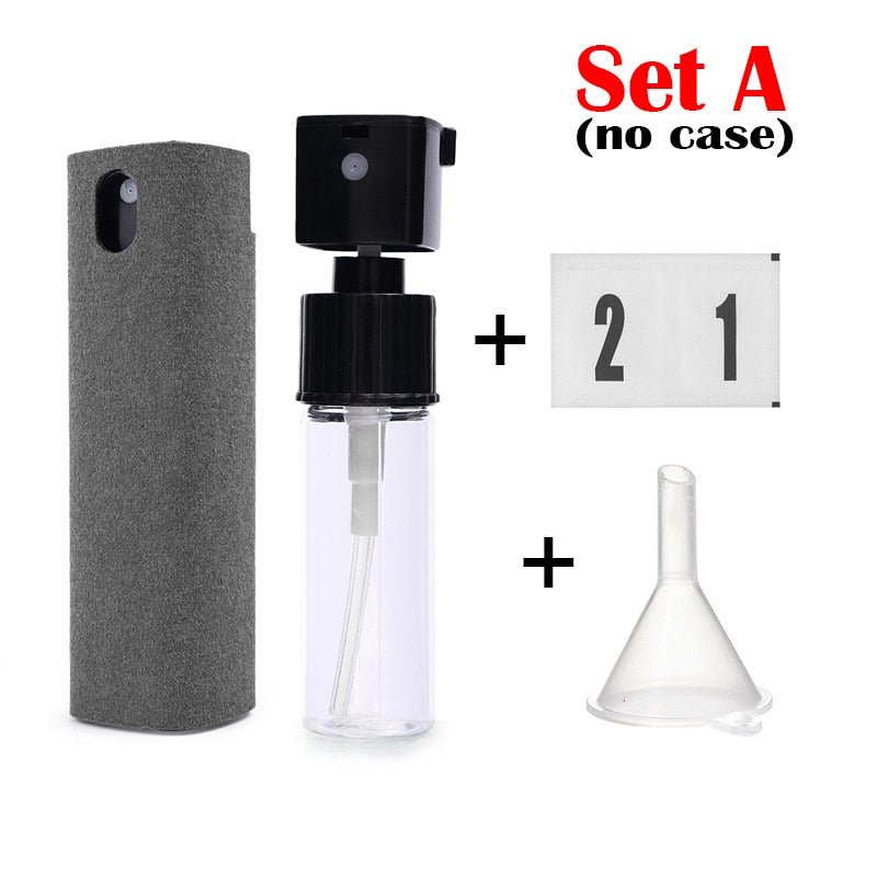 2in1 Microfiber Screen Cleaner Spray Bottle Set - 888kiko