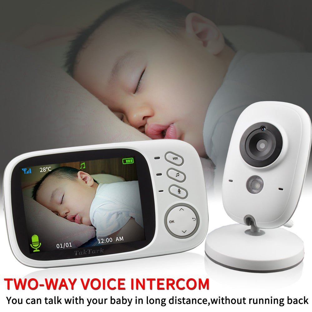 3.2 - inch Wireless Video Baby Monitor - 888kiko