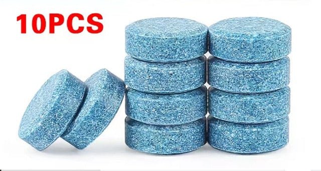 5/10/20/40/100Pcs Solid Cleaner Car Windscreen Wiper Effervescent Tablets Glass Toilet Cleaning Car Accessories - 888kiko