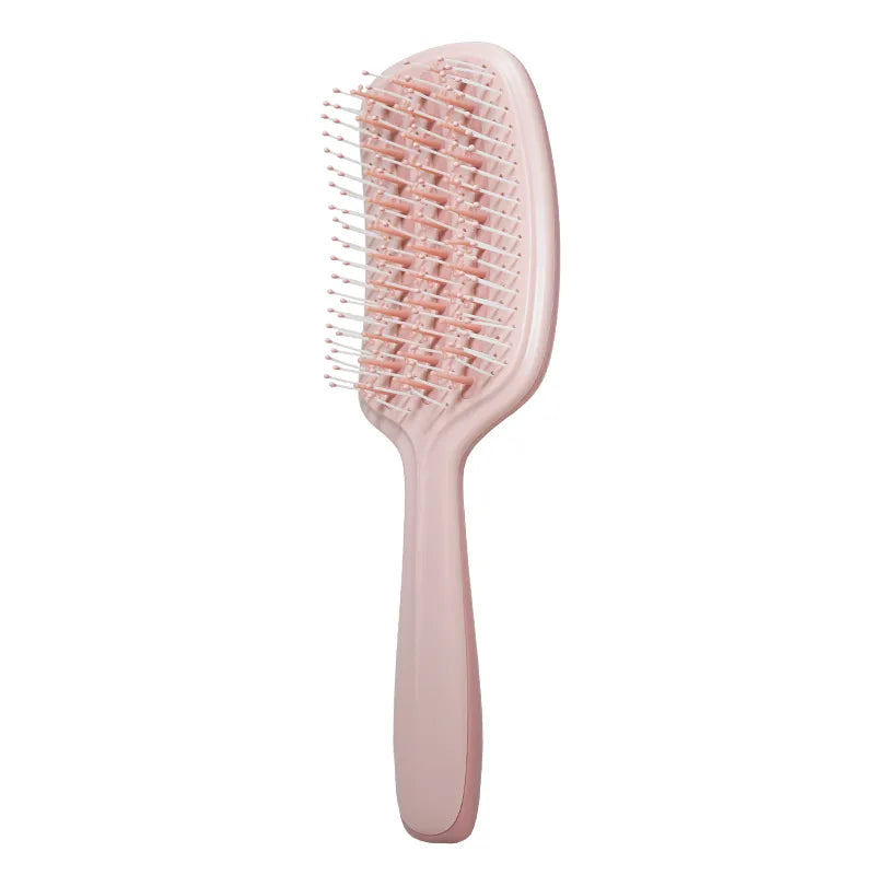 Detangler Hair Scalp Massage Comb Hair Brush Anti-static Wet Dry Curly Detangler Hairbrush Nylon Salon Hair Styling Tools for Women Men