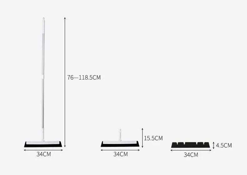 Vloer skraap veër Mop Badkamer Vloer vee Water Magic Huishoudelike Wiper Besem Multifunksie Huishoudelike Badkamer