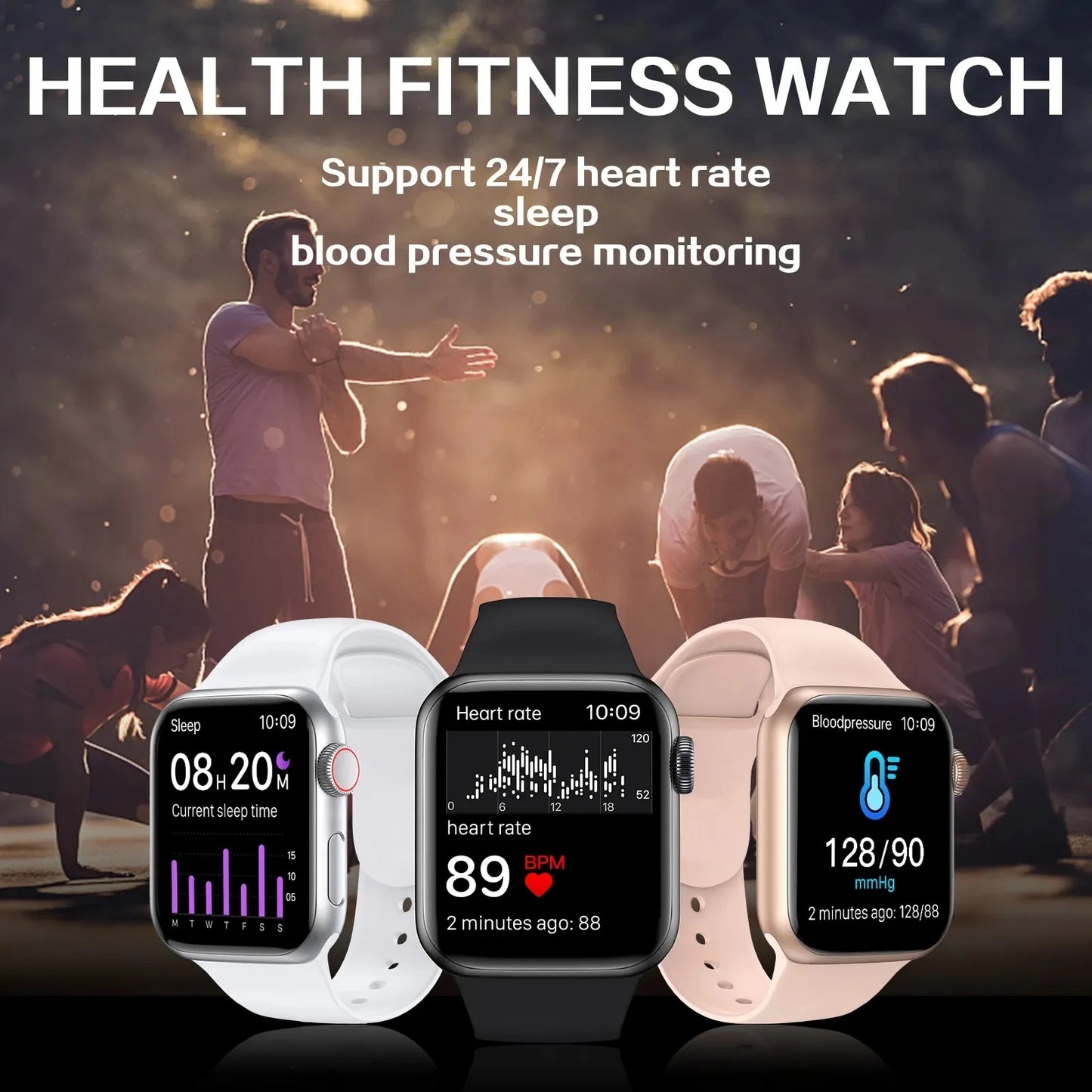 Watch 8 Pro Max Smart Watch Sports Fitness ActivityTracker Man Woman Bluetooth Call Heart Rate Dial T500 Smartwatch Bracelet