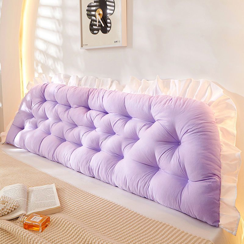 Rectangular Tatami Pillow Headboard Pink Pillow Bed Sleeping Neck Body Pillow Bedside Cushion Large Backrest Support Bolster