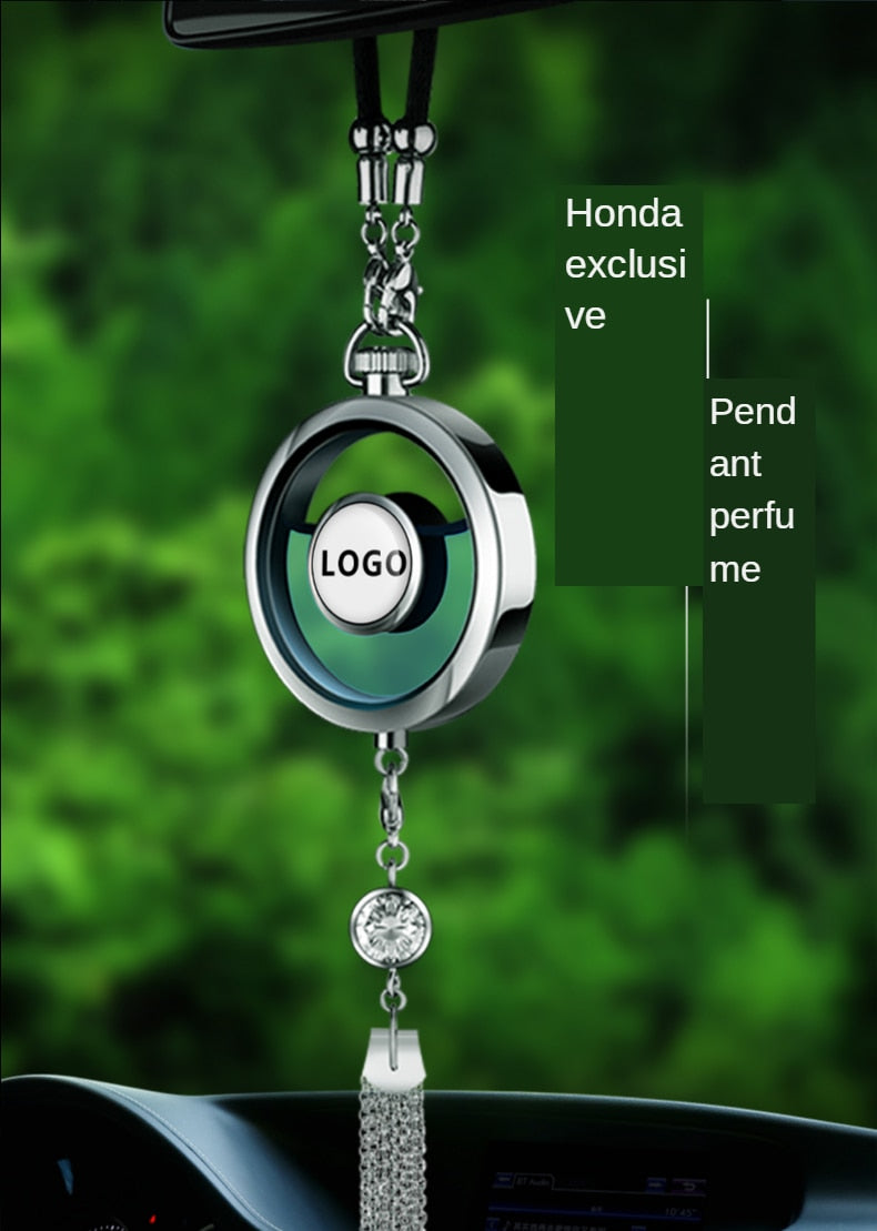 Car perfume pendant Aromatherapy car Rearview mirror pendant Automotive interior accessories perfume bottle purified air in car