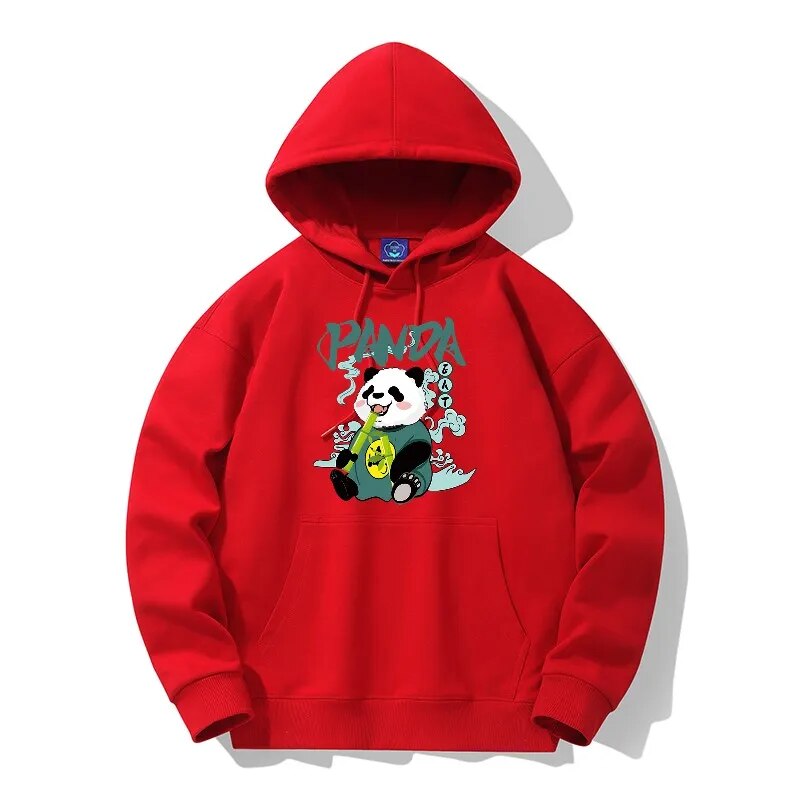 New Spring Autumn Sweater Brand Shirt Cotton  Comfortable Men Long Sleeve Hoodie Oversized Clothing Printing Anime Discovery