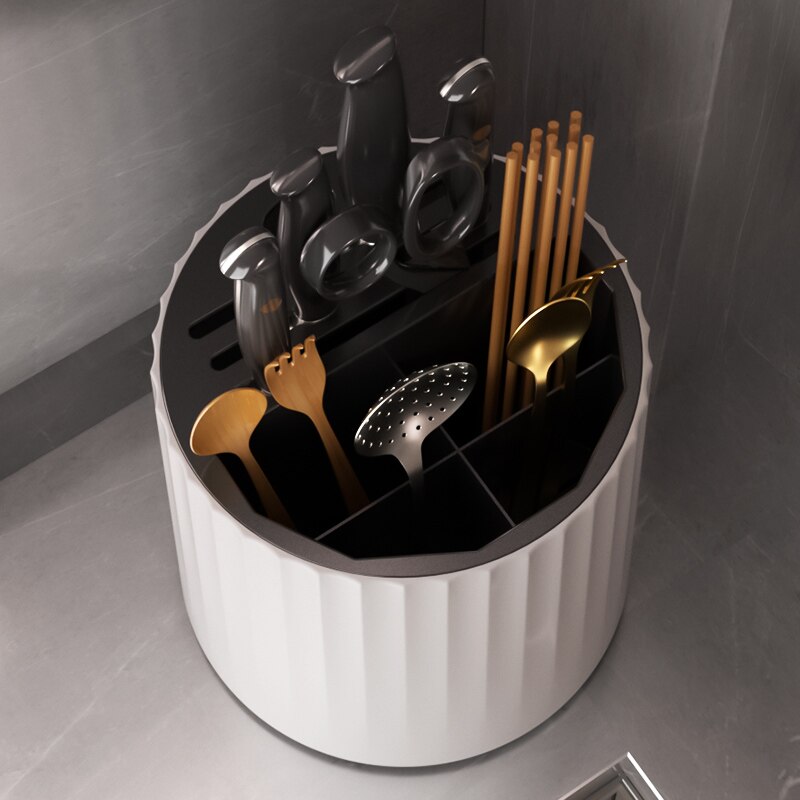 Kitchen Knife Rotating Storage Box