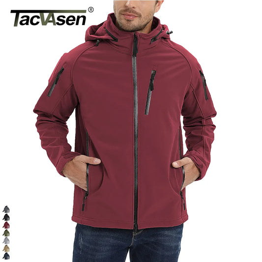 Taktiese fleece-gevoerde waterdigte baadjies Mansbaadjiejasse Safari Windjack Winter Warm Werkbaadjie Uitdrag Winddig