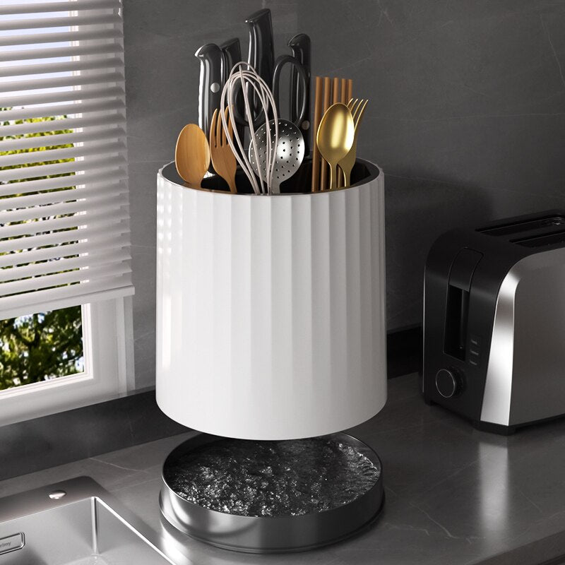 Kitchen Knife Rotating Storage Box