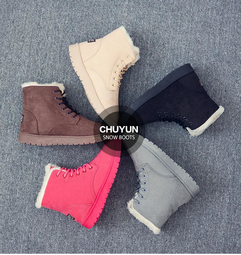 Women Boots Winter Snow Boots Female Boots Warm