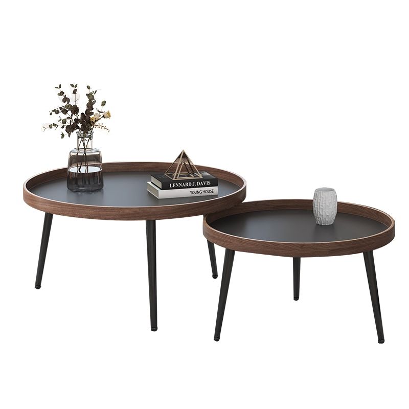 Luxury Coffee Table Living Room Tea Table Simple Modern Walnut Wood