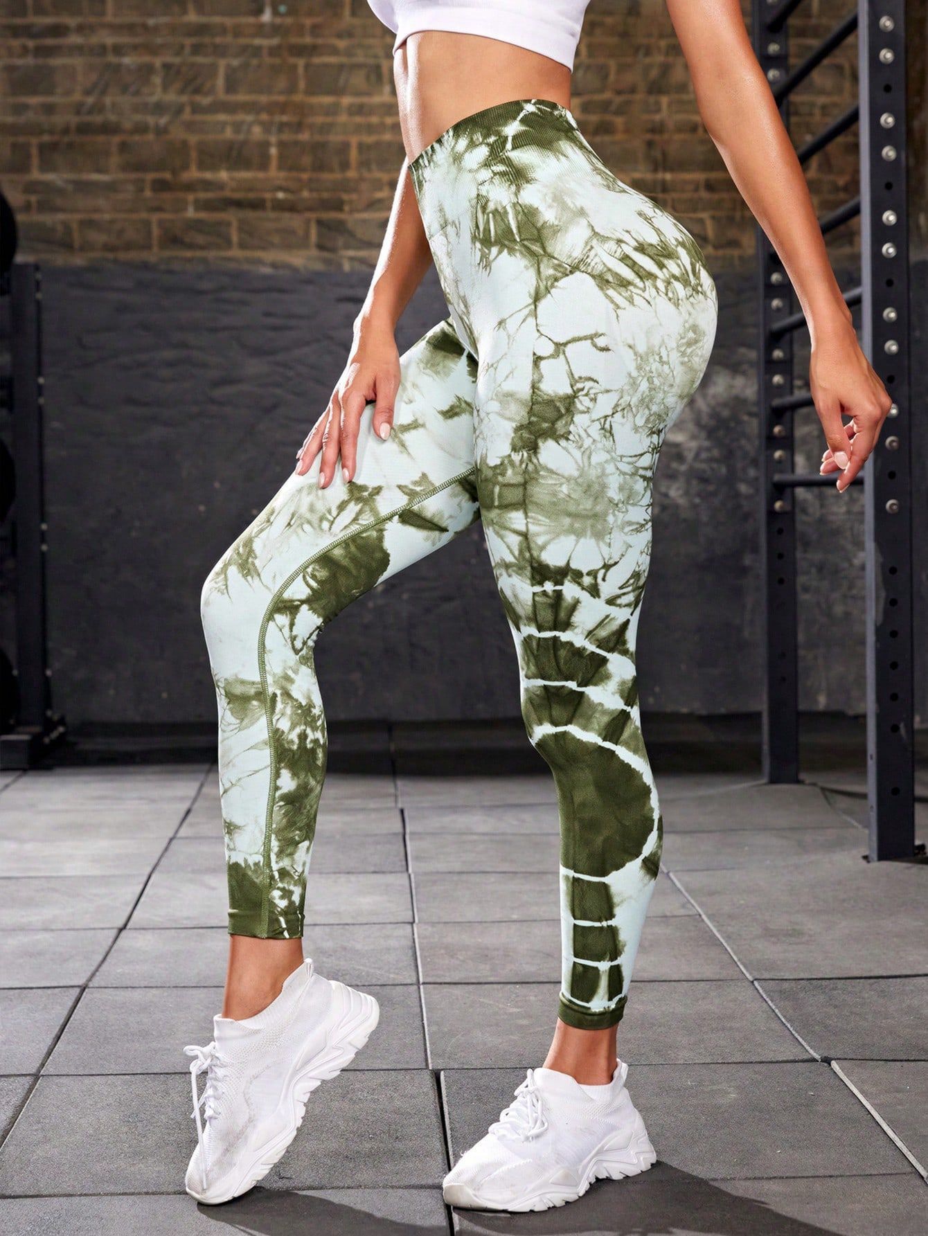 Women Print  Seamless Pants Leopard High Waist Leggings Thin Fitness Pant Push Up Legging Sports Pants Gym Workout Tights