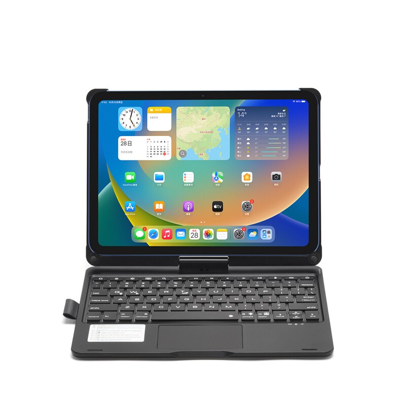 Magic Keyboard for iPad 10th Generation Keyboard Case for iPad 10 Keyboard Cover 360 Rotation