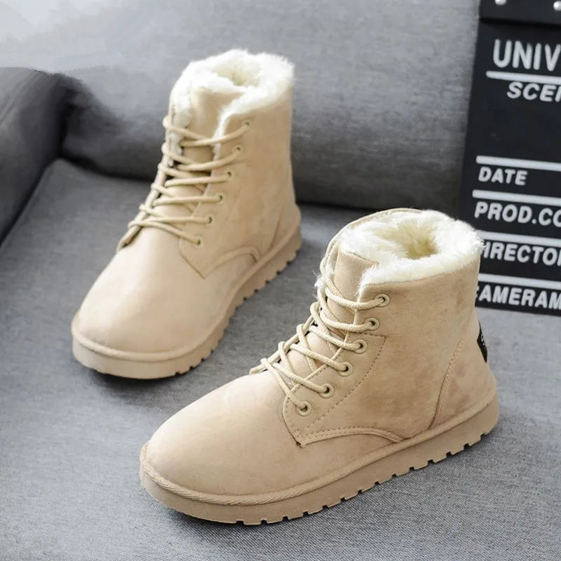 Women Boots Winter Snow Boots Female Boots Warm