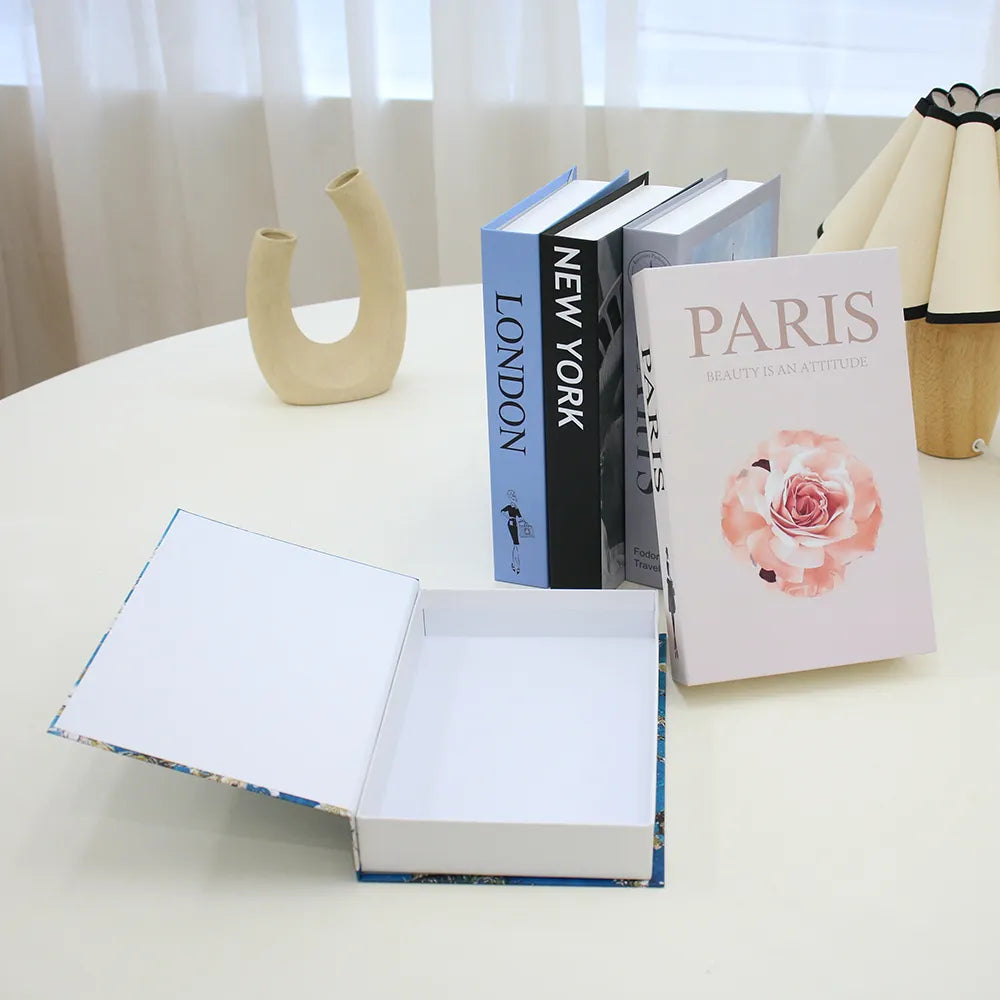 Luxury Fake Books Home Decoration Accessories for Living Room Fashion Home Decor Prop Books Simple Nordic Coffee Table Books