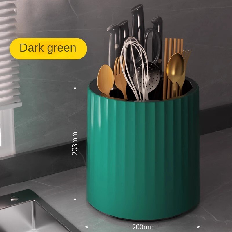 Kitchen Knife Rotating Storage Box