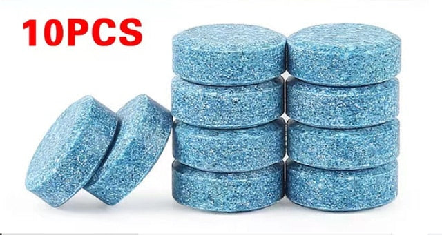 5/10/20/40/100Pcs Solid Cleaner Car Windscreen Wiper Effervescent Tablets Glass Toilet Cleaning Car Accessories