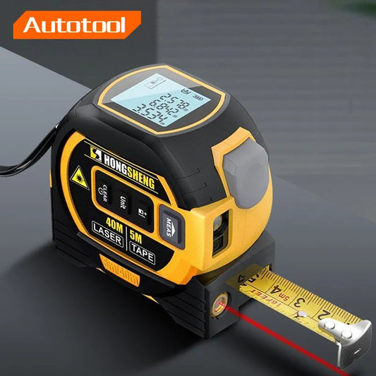 Laser Tras Meters Measure Level Portable Rangefinder Hunting Meter Range Distance Tape 5m Multifunctional Electronic Angle Metal