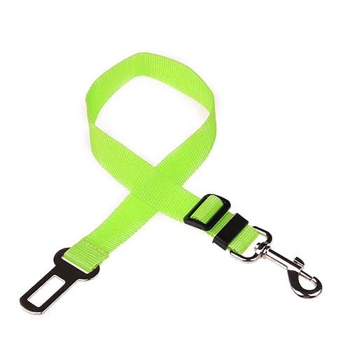 Adjustable Dog Car Seat Belt Pet Seat Vehicle Dog Harness Lead Clip Safety Lever Traction Dog Collars Dog Accessoires - 888kiko