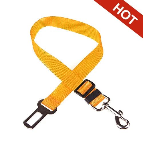 Adjustable Dog Car Seat Belt Pet Seat Vehicle Dog Harness Lead Clip Safety Lever Traction Dog Collars Dog Accessoires - 888kiko