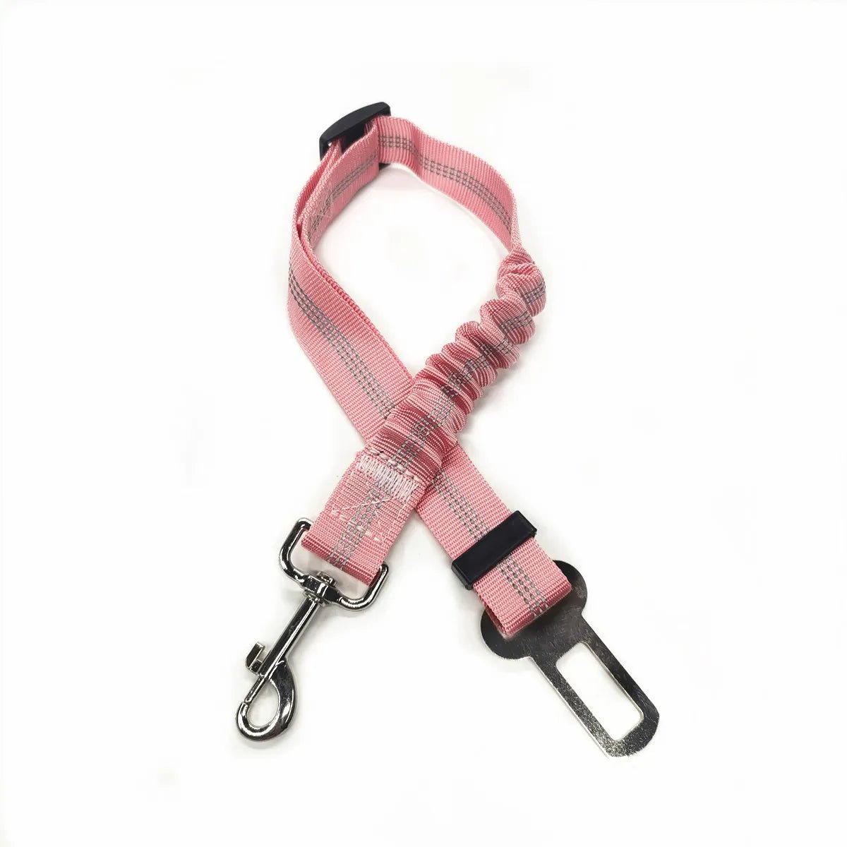 Adjustable Dog Car Seat Belt Pet Seat Vehicle Dog Harness Lead Clip Safety Lever Traction Dog Collars Dog Accessoires - 888kiko