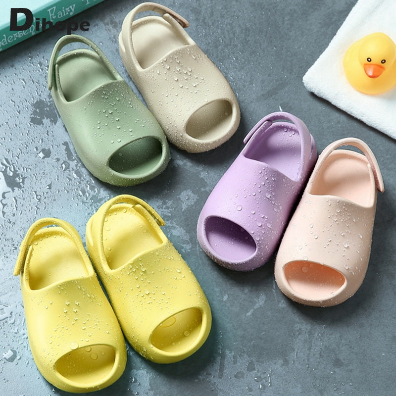 Somer Baba Kleuter Kinders Volwassenes Slip-On Sandale