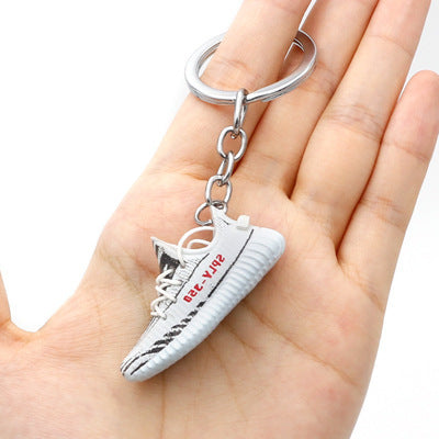 Nuwe Mini Sneakers Sleutelhanger Geskenk 3D Skoen