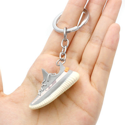 Nuwe Mini Sneakers Sleutelhanger Geskenk 3D Skoen