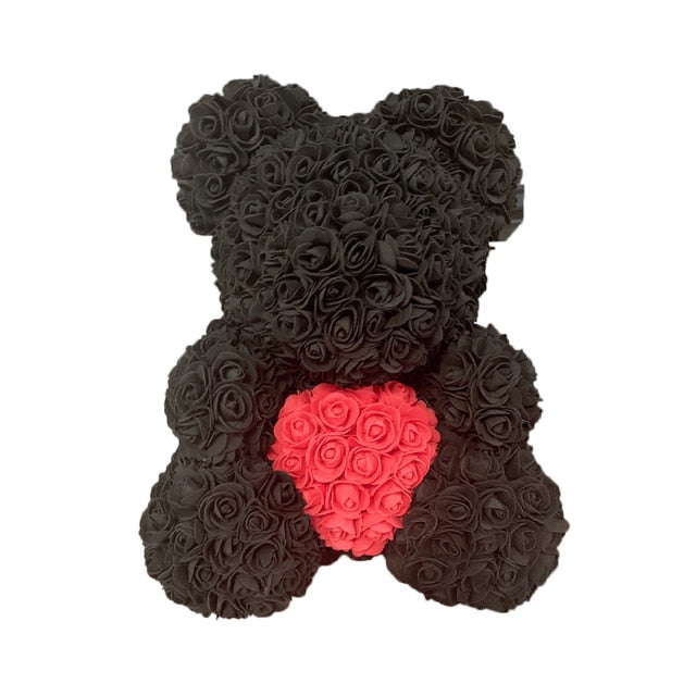 Rose Bear Heart Artificial Flower