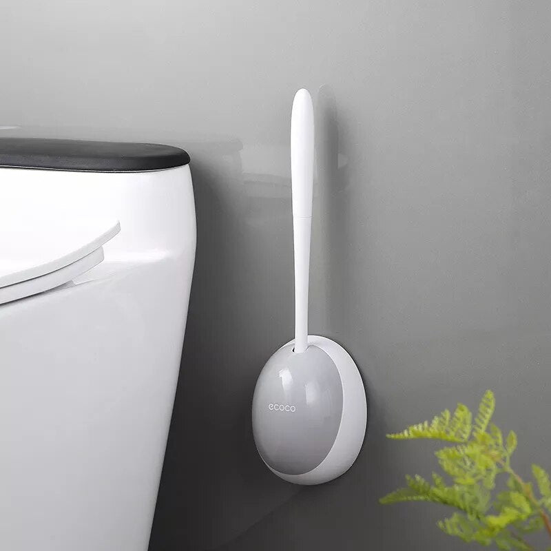 IZEFS Silicone Toilet Brush For WC Accessories