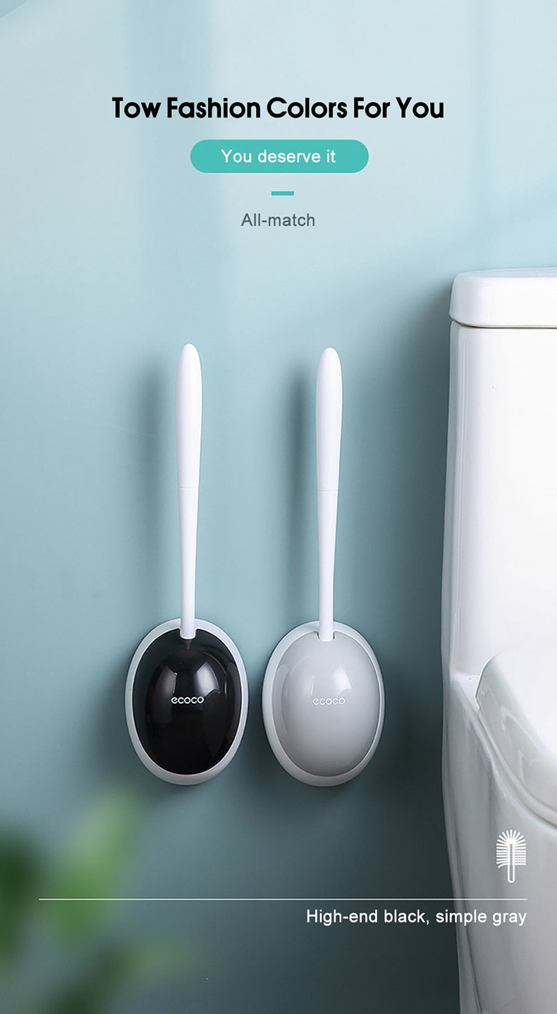 IZEFS Silicone Toilet Brush For WC Accessories