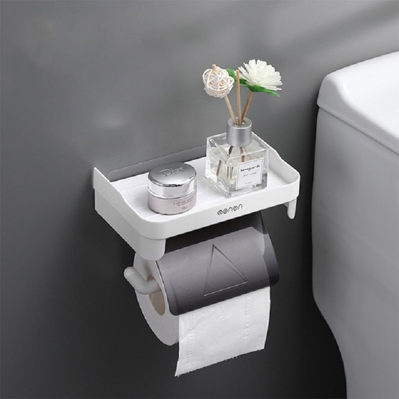 Wall Mounted Bathroom Toilet Paper Holder Paper Tissue Box