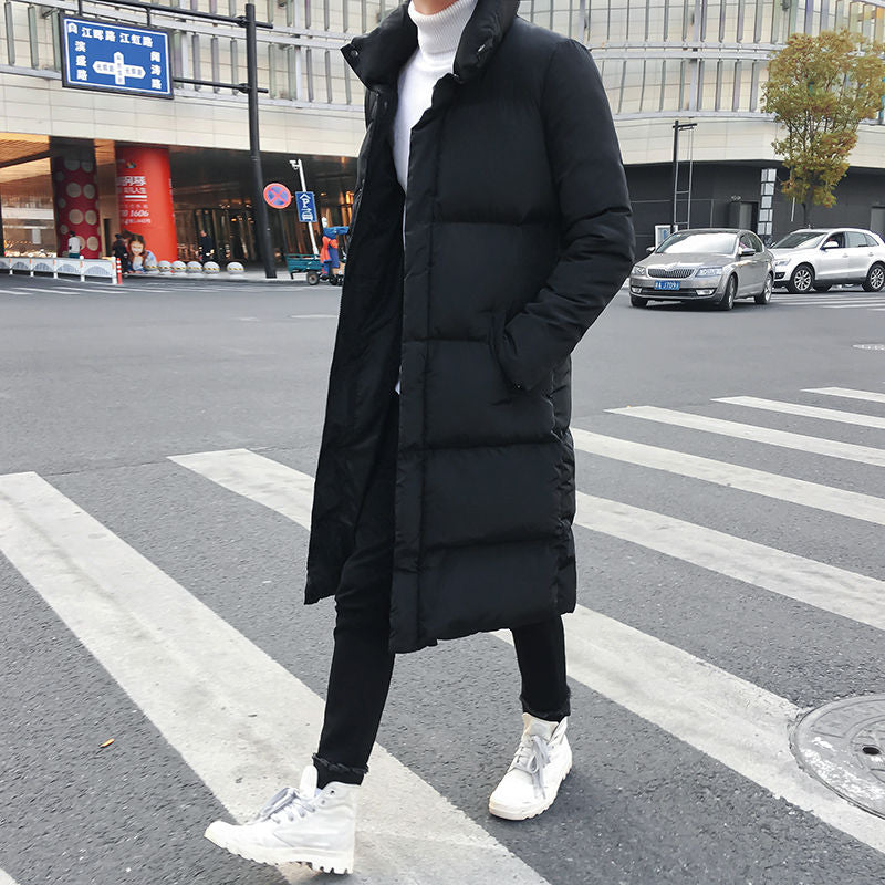 New Parka Men Thick Warm Long Coats Men High quality Hooded jacket