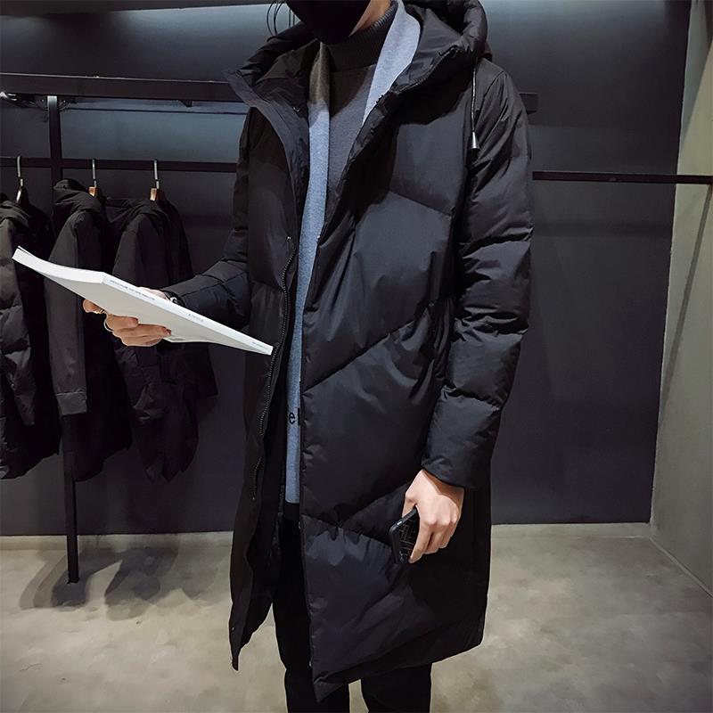 New Parka Men Thick Warm Long Coats Men High quality Hooded jacket