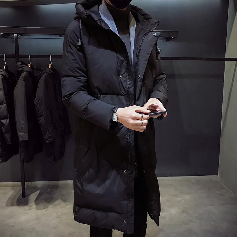 New Parka Men Thick Warm Long Coats Men High quality Hooded jacket