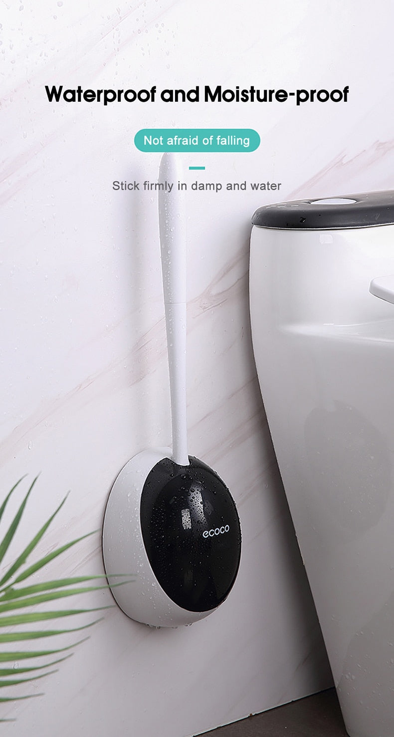 IZEFS Silicone Toilet Brush For WC Accessories