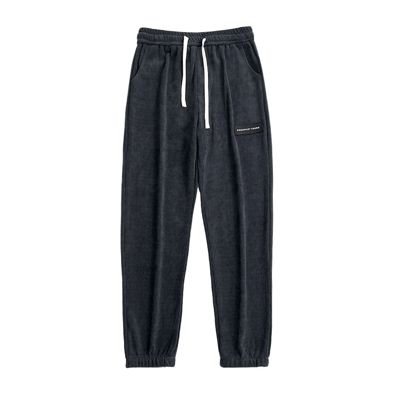 Men's sweatpants fall winter