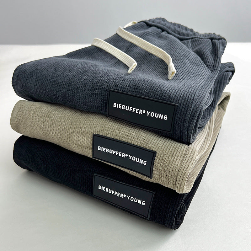 Men's sweatpants fall winter