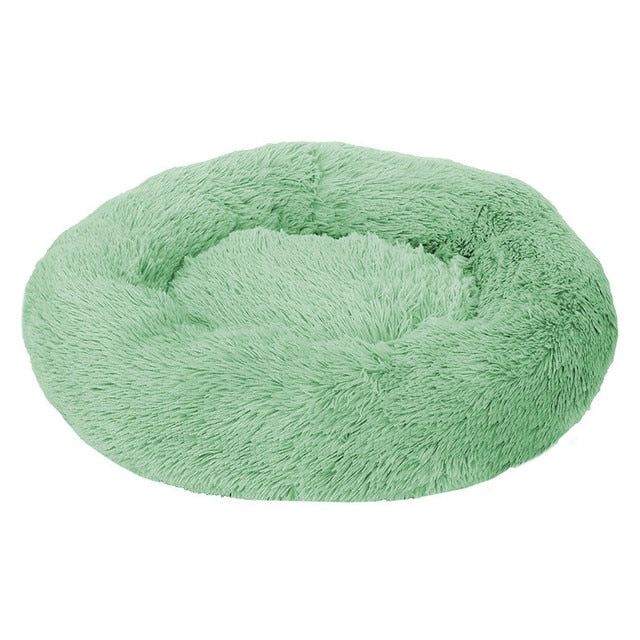 Super Soft Cat & Dog Bed Comfortable Donut Round