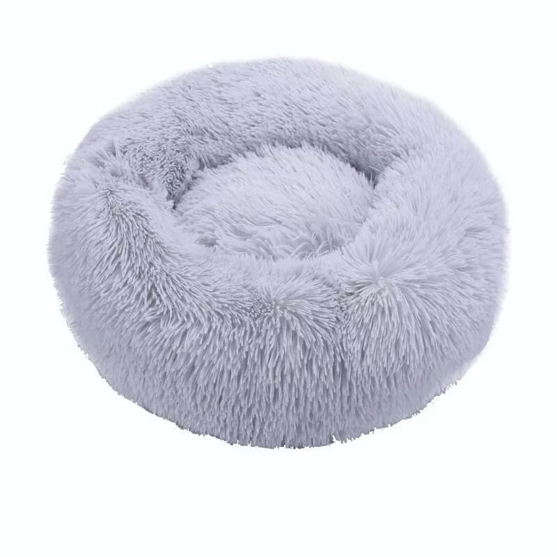 Super Soft Cat & Dog Bed Comfortable Donut Round