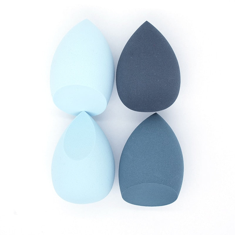 4pcs Makeup Sponge Powder Puff Dry and Wet Combined Beauty Cosmetic Ball