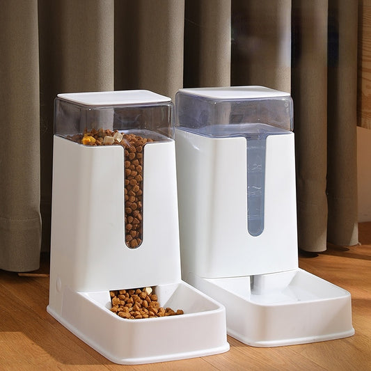 Pet Bowl Automatic Feeder Water Dispenser