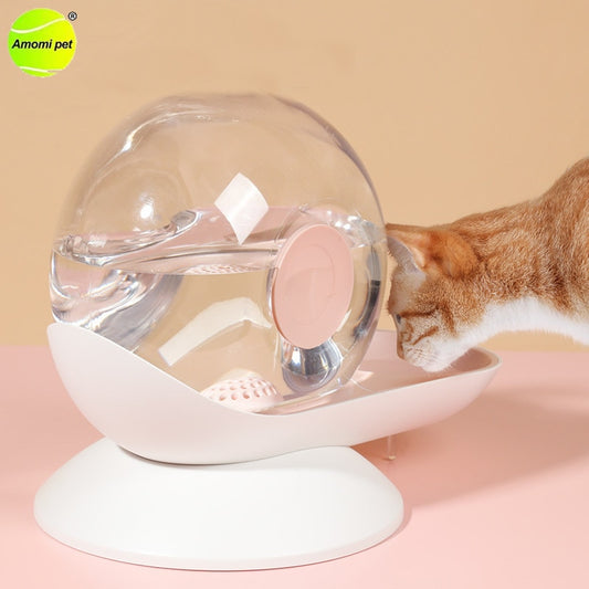 Automatic Cat Water Fountain Feeder Cute Snails Shape Pet Cats Drinking Dispenser 2.8L