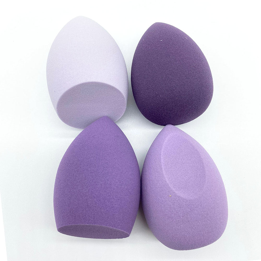 4pcs Makeup Sponge Powder Puff Dry and Wet Combined Beauty Cosmetic Ball