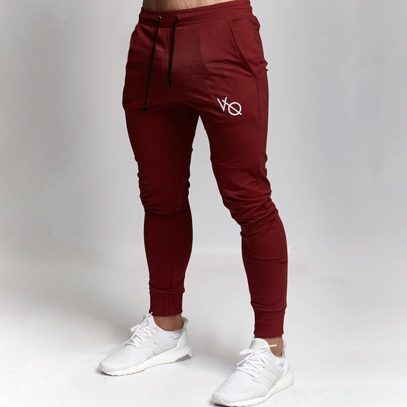 Men Cotton Pullover Hoodie Sweatpants Two Piece Jogger Gym Running Training Sportswear Men Clothing