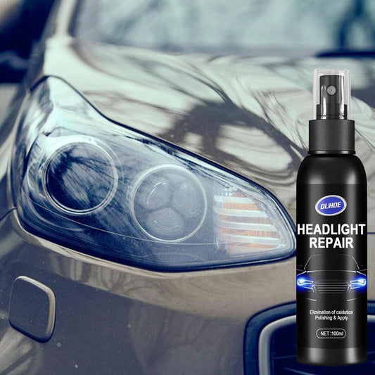 Car Light Restorative Liquid Removing Oxidation Dirt Portable Headlight Repair Polish Liquid For Car Headlight Restoration