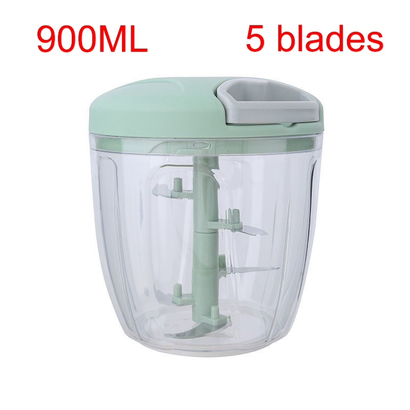 500/900ML Manual  Mincer Garlic Chopper