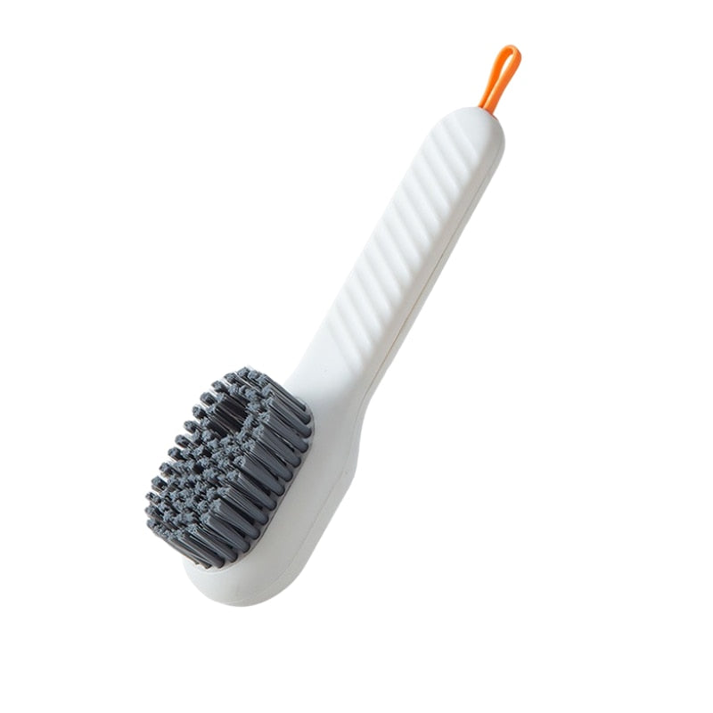 Cleaning Brush Soft Bristled Liquid Shoe Brush Long Handle Brush Clothes Brush Shoe Clothing Board Brush Household Cleaning Tool