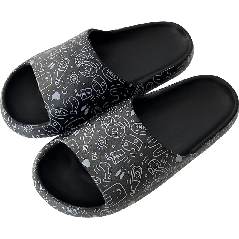 Printed Beach Sandals Anti Slip