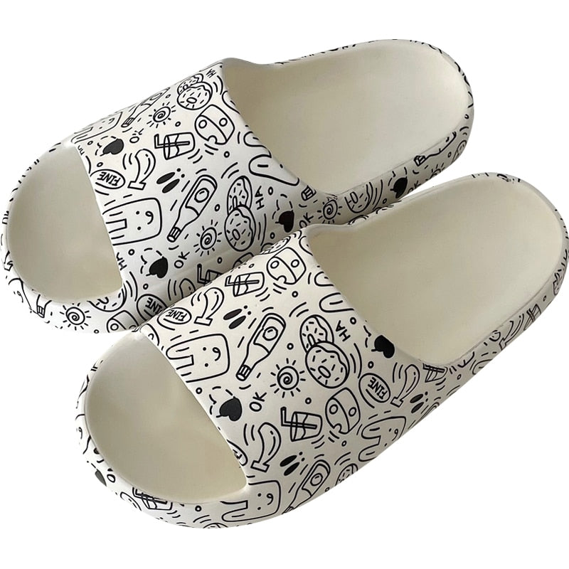 Printed Beach Sandals Anti Slip